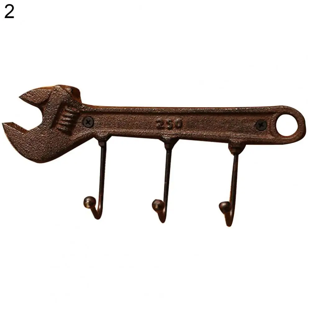 Perchero de hierro con forma de llave de estilo Industrial, soporte de  gancho de decoración de granja, colgador de llaves rústico Vintage  resistente para jardín - AliExpress
