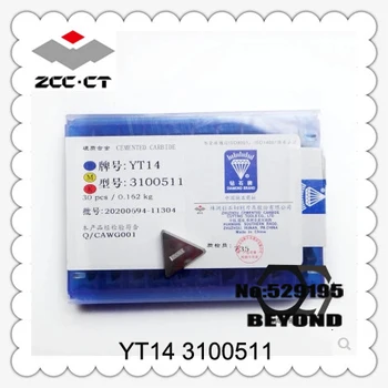 

ZCC YT14 3100511 Tungsten Carbide Milling Cutter CNC Indexable from ZCCCT 30pcs/lots Turning Tool Lathe Tools Cutter