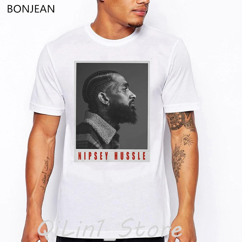 

Hot Rapper nipsey hussle Print vintage T shirt Men/Women anime rock Hip Hop T shirt nipsey hussle Cool streetwear oversized tops