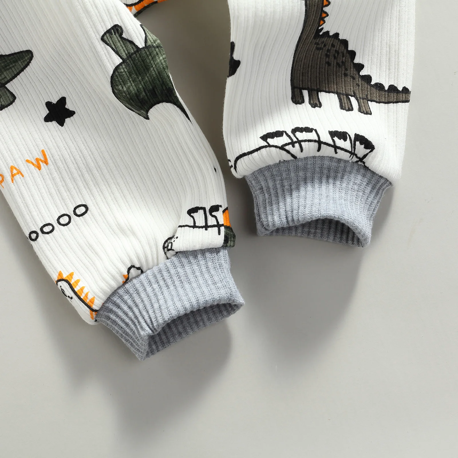Baby Boy Dinosaur Print Outfit Set 6