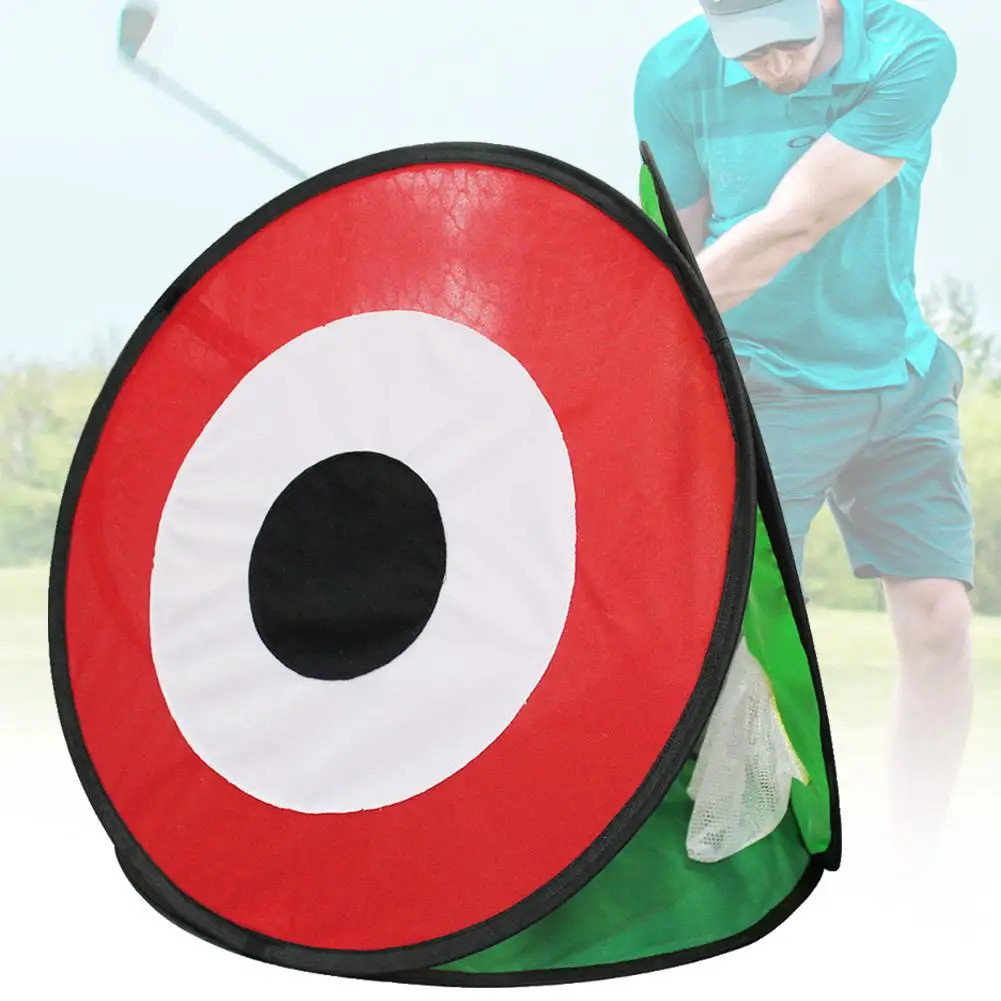 

Full-featured Golf Practice Net Golf Pop UP Indoor Outdoor Chipping Pitching Cages Mats Practice Easy Net Golf Training Aids Net