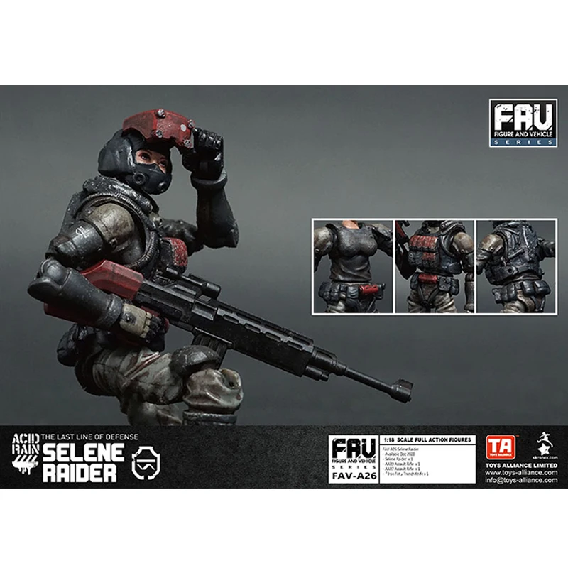 Acid Rain War 3.75 Inches Fav-a26 Selene Assault Force Fav-a27 ...