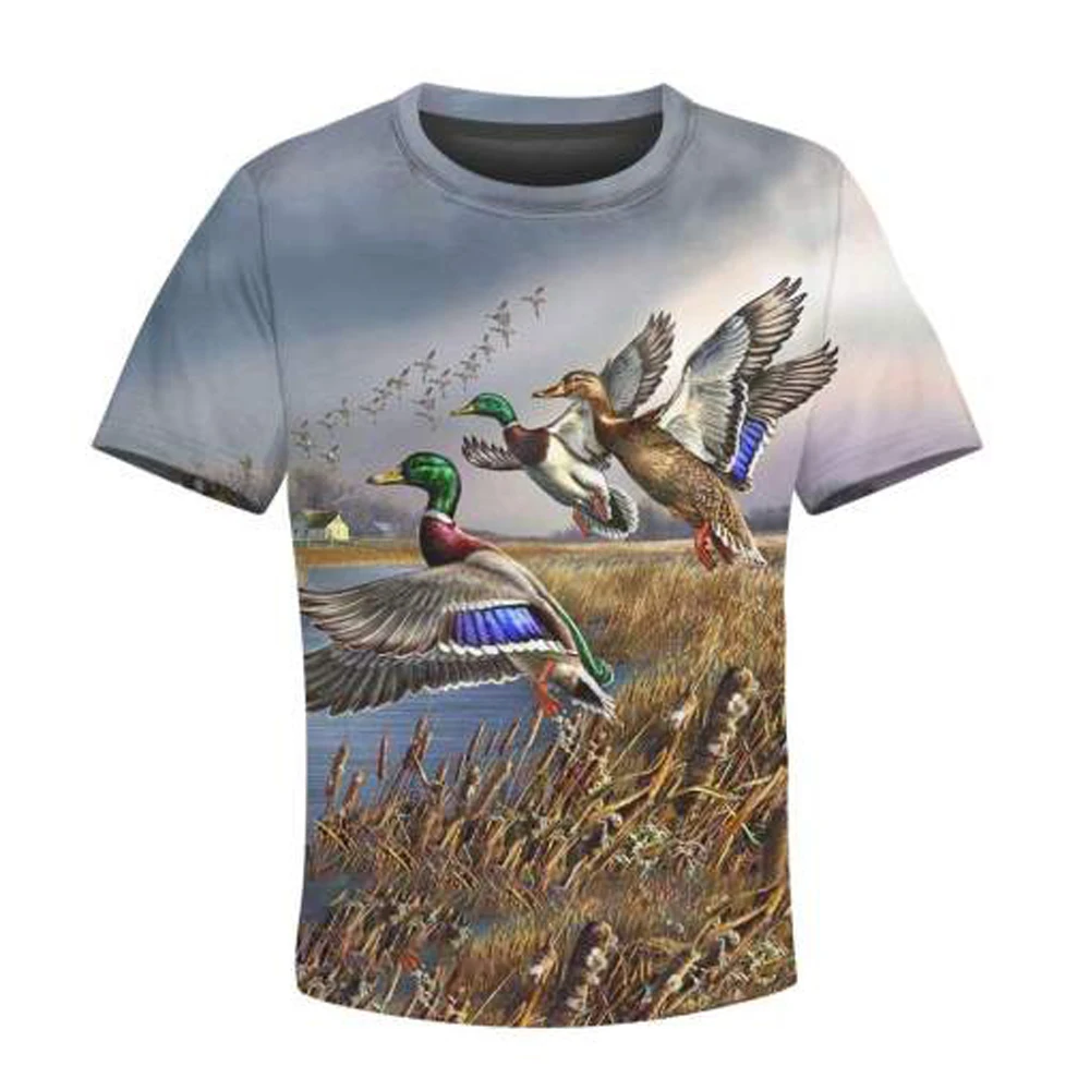 

Kids Set hunting duck 3d all over printed Hoodies Children zipper Pullover Sweatshirt Tracksuit/hoodies/family t shirt