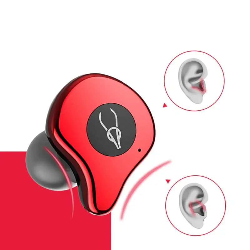 1Pair Sabbat E12 TWS Portable Wireless Bluetooth Earphones with Charging Box