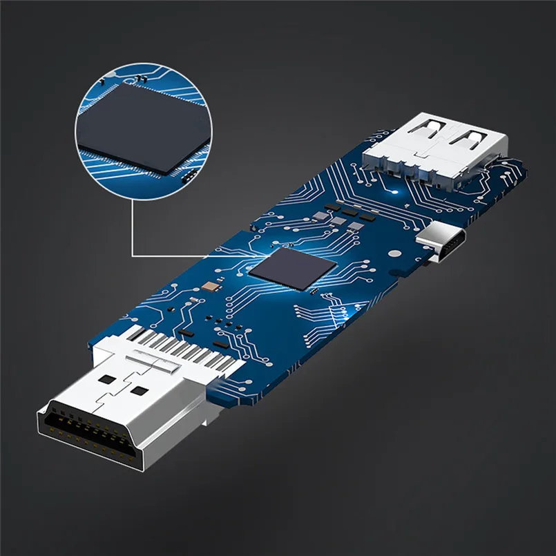 USB C Micro-USB к HDMI 4K кабель HD tv Цифровой AV адаптер для samsung 40AUG9