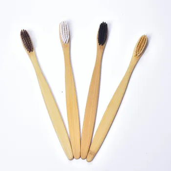 

1PC Environmental Bamboo Charcoal Health Toothbrush For Oral Care Teeth Cleaning Eco Medium Soft Bristle Brushes