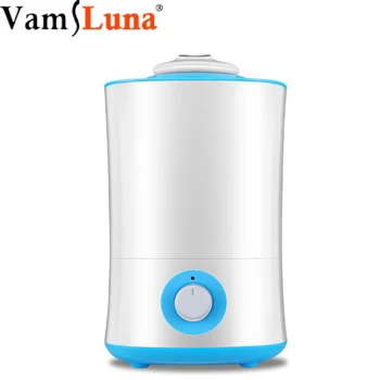 

4L Ultrasonic Humidifier Filter Timer Water Deficiency Indication Cool Mist Aromatic Essence Diffuser