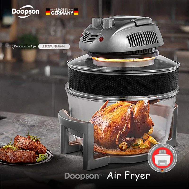 JRM0407DoopsonHouseholdAirFryer17LOilFreeVisualAutomaticAir