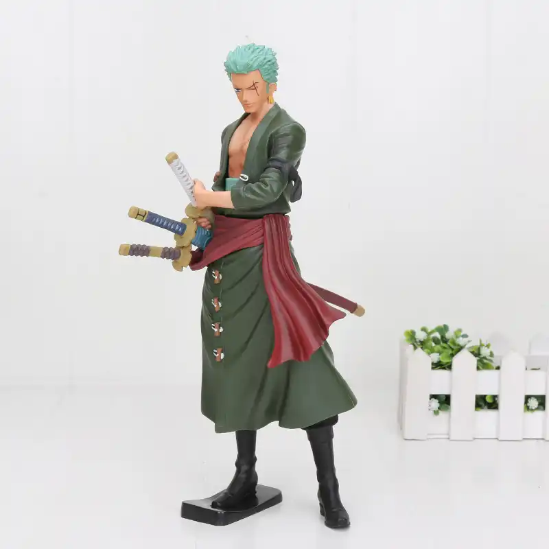 アニメワンピースフィギュアロロノア ゾロアクションフィギュアバトルバージョンrengokuおにぎりゾロpvcモデル人形13 26センチメートルおもちゃ Roronoa Zoro One Piece Figurezoro Action Figure Aliexpress