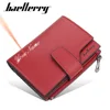 2024 New Women Wallets Name Customized Fashion Short PU Leather Quality Card Holder Classic Female Purse Zipper Wallet For Women 1