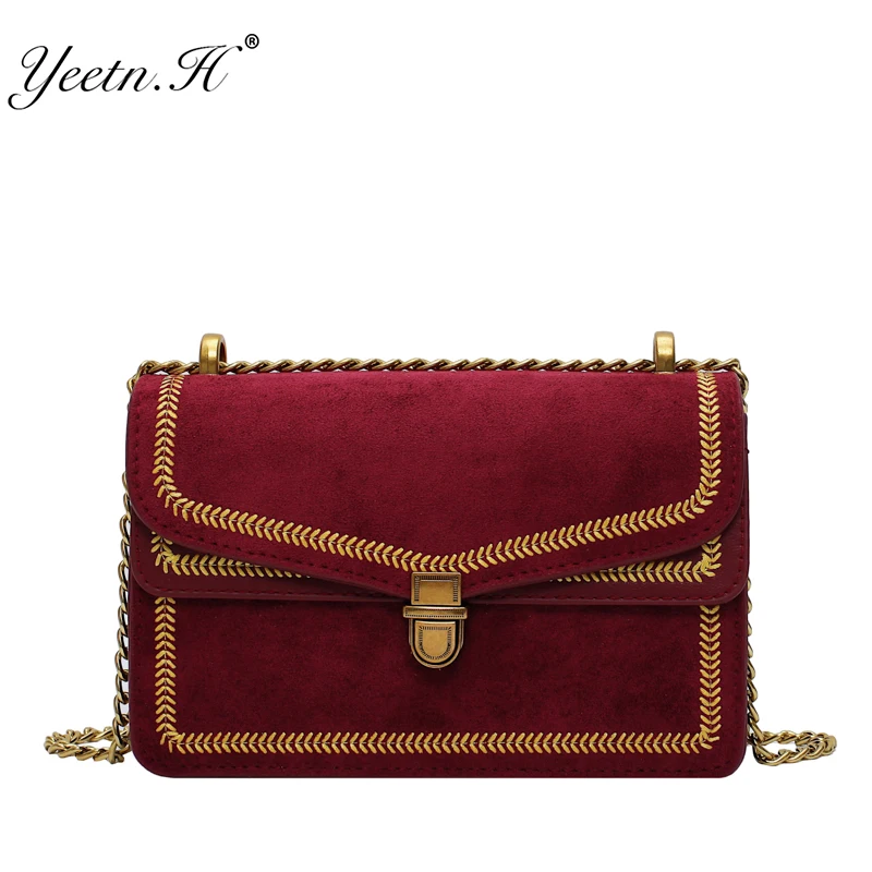 Сумка мессенджер Женская кожаная через плечо с цепочкой 2019|Сумки ручками| |