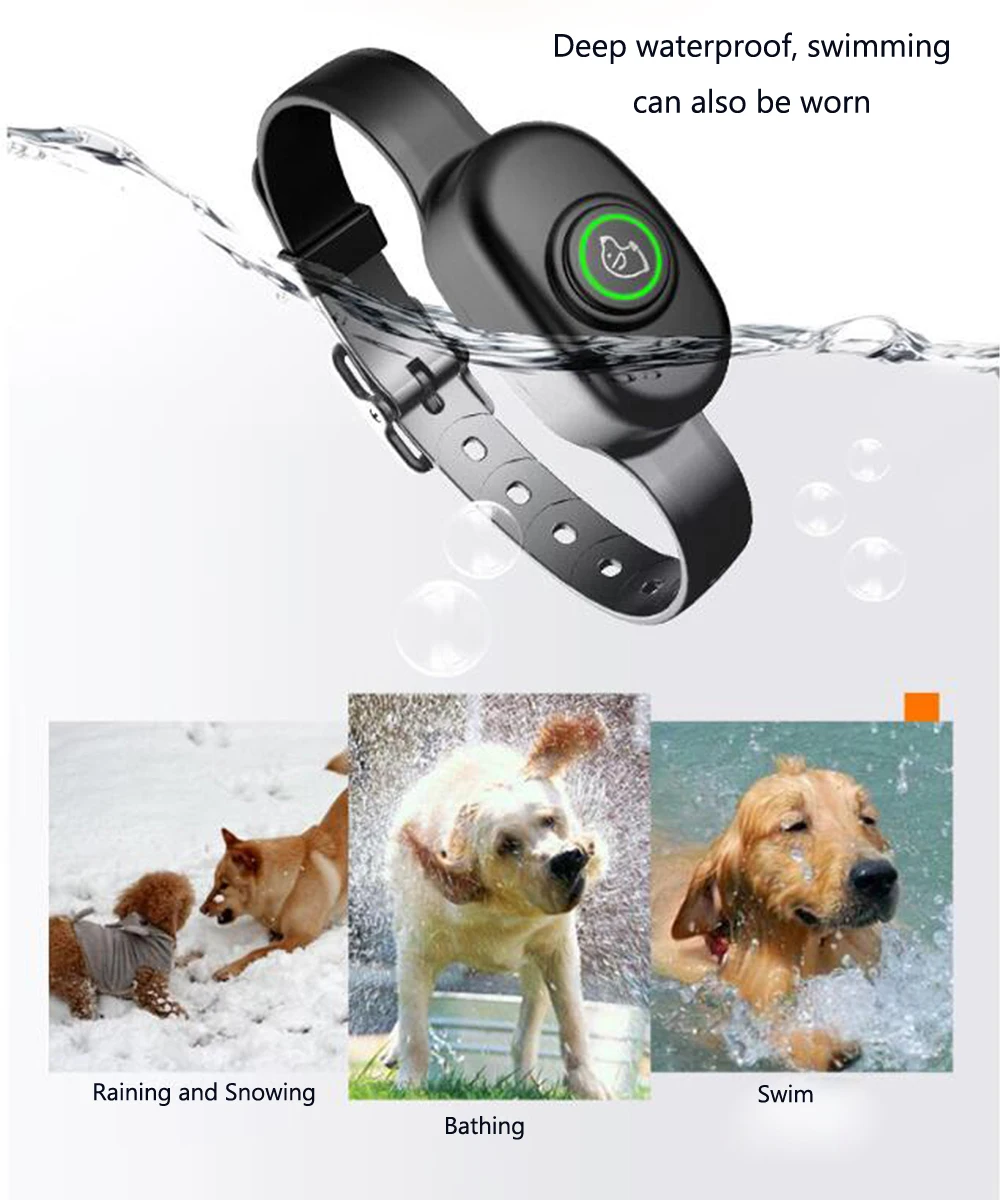 dog collar distance control