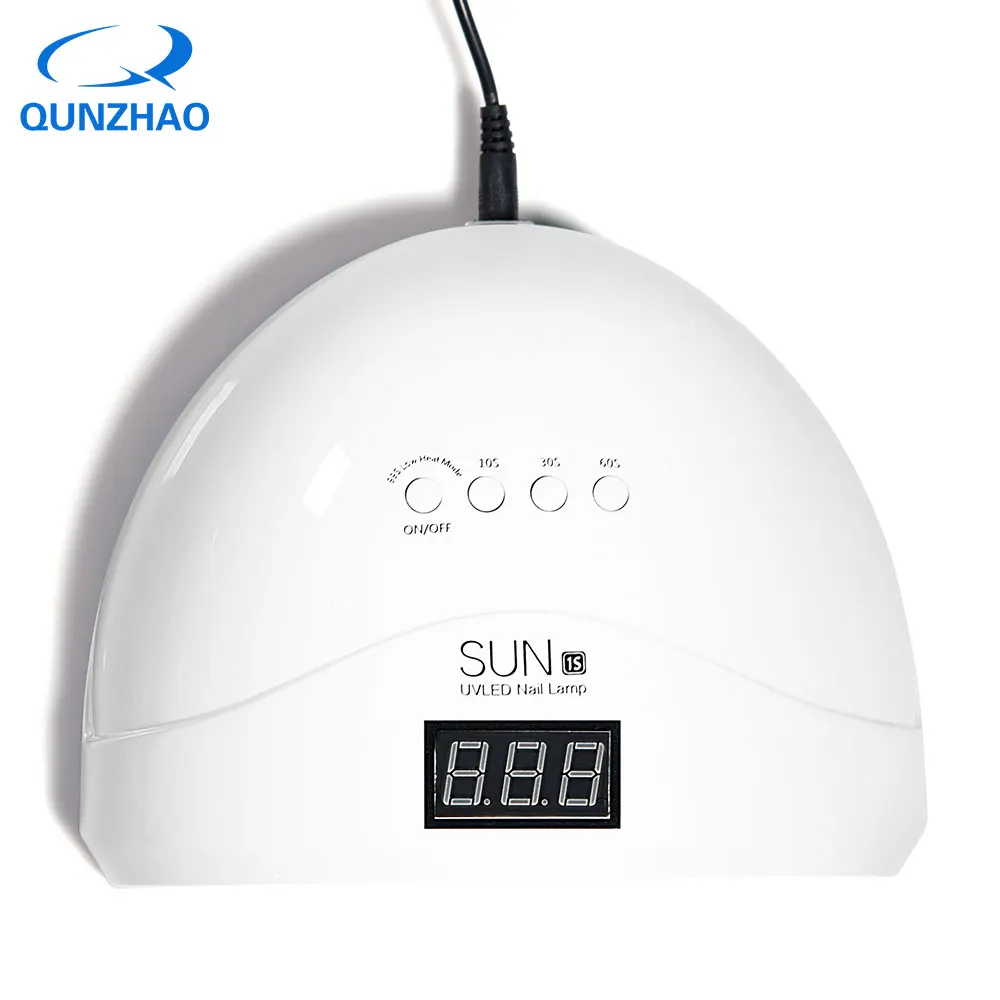SUN1S ногтей светодиодные лампы УФ Сенсор 365nm Vernis гель Уход Инструмент 48 Вт/24 Вт