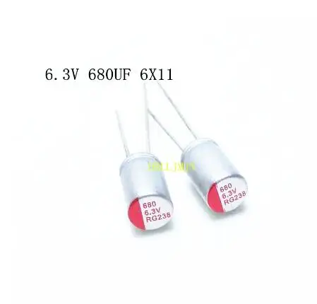 Solid Capacitor 10PCS 2.5V 4V 6.3V 10V 16V 100UF 270UF 330UF 470UF 560UF 680UF 820UF 1000UF 1200UF New Motherboard Graphics Card Solid Capacitor
