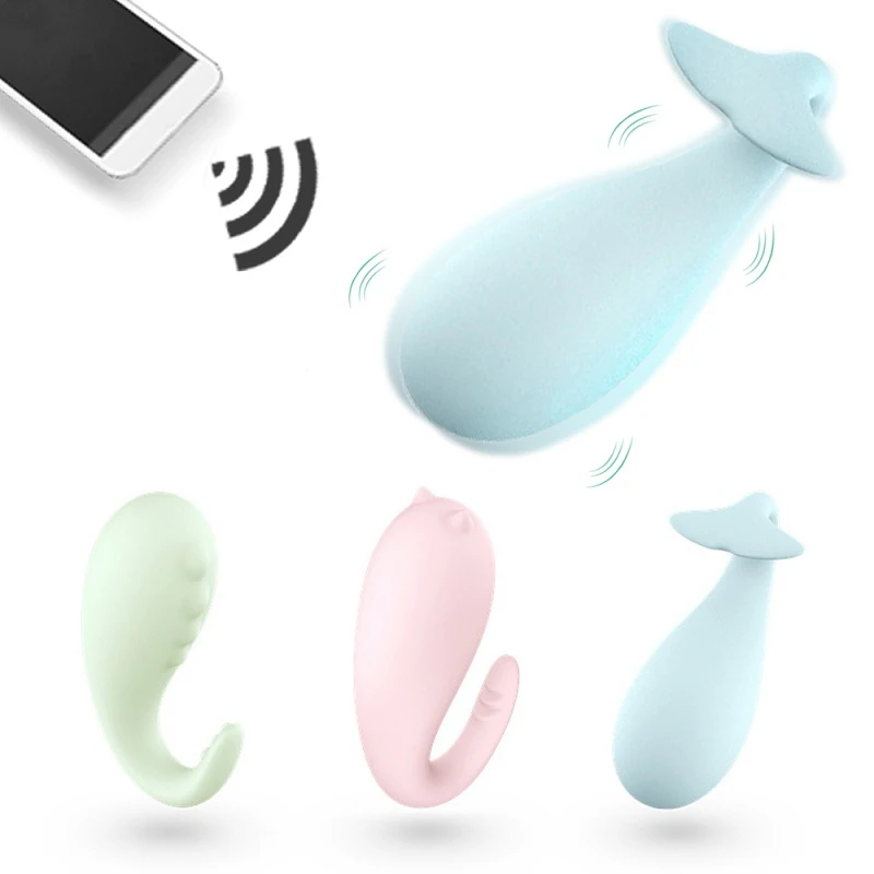 8 Frequency G-spot Sex Toys clitoris Vibrators APP Wireless Remote Control Smart Vagina Massager Vibrating ball for Woman 1