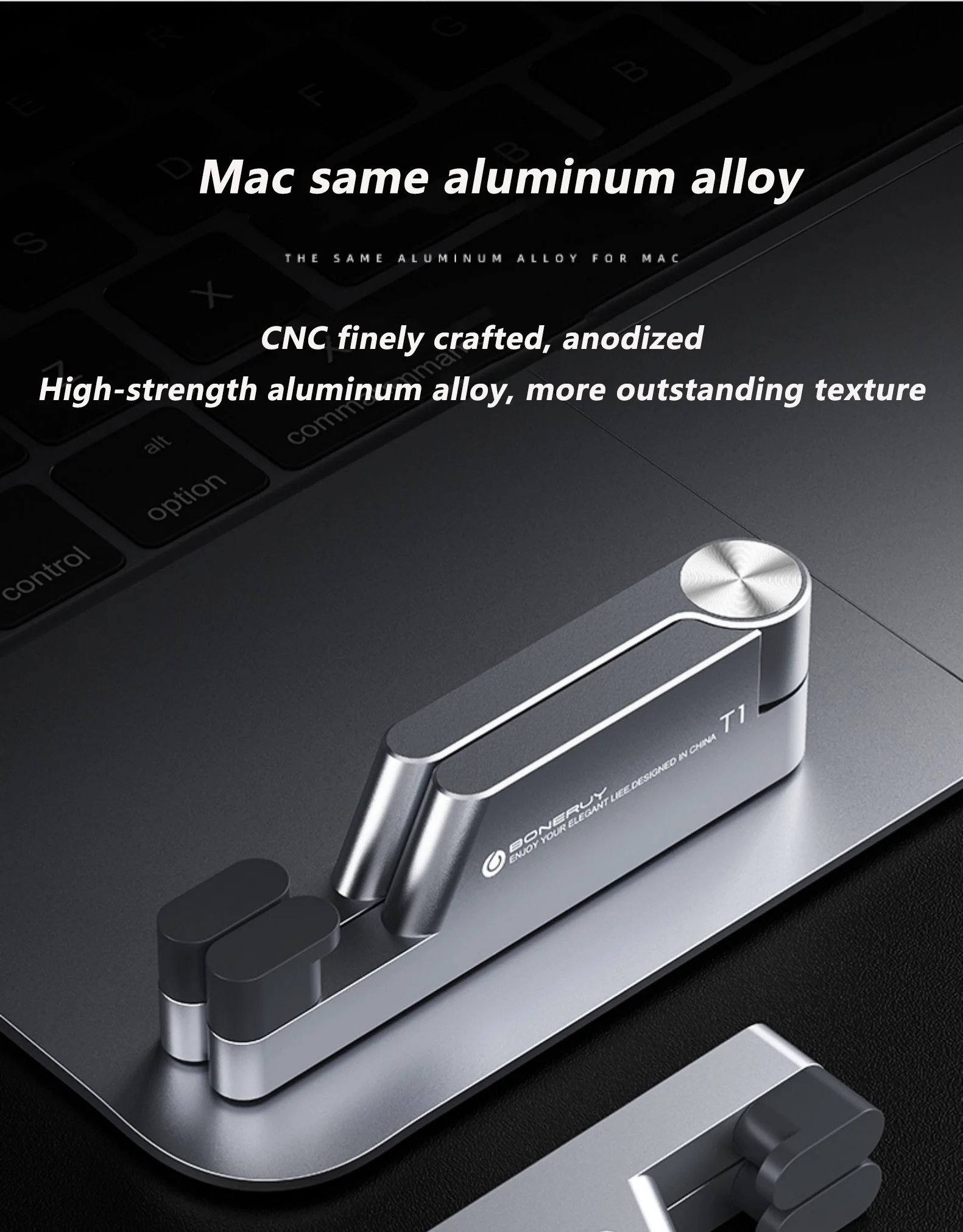 T1 Universal Mini Size Aluminum Portable Folding Desk Mount Holder Bracket Mobile Phone Cradle Foldable Stand for Cellphone iPad