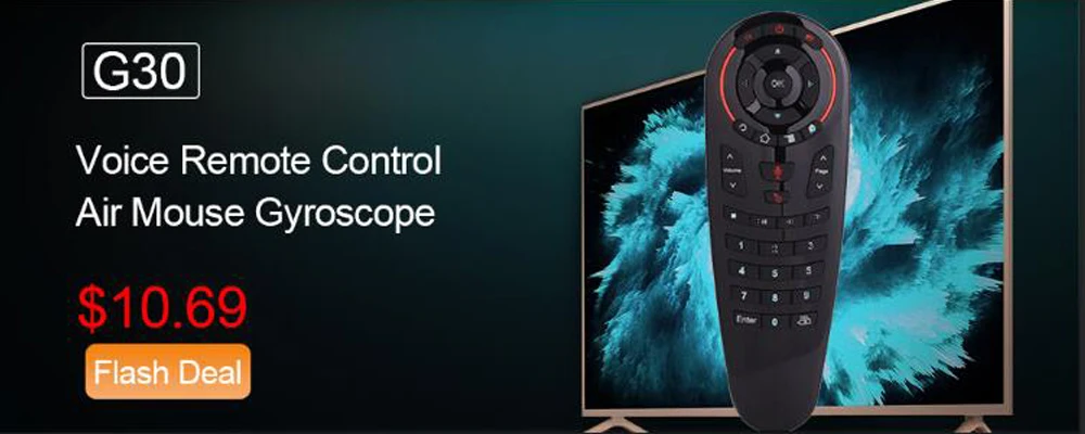Стиль голосовой пульт дистанционного управления гироскоп Беспроводная мини-клавиатура 33 клавиши с ИК-обучением для Android tv Box PC