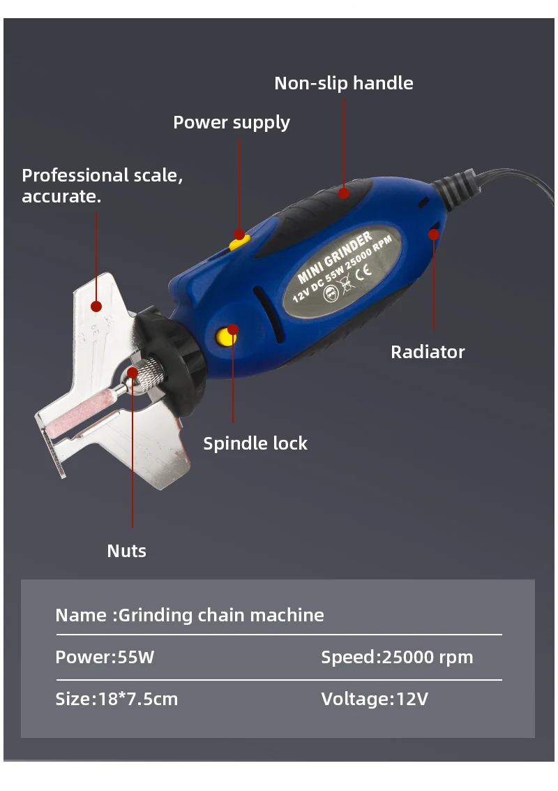 12v elétrica serra mão dobrável