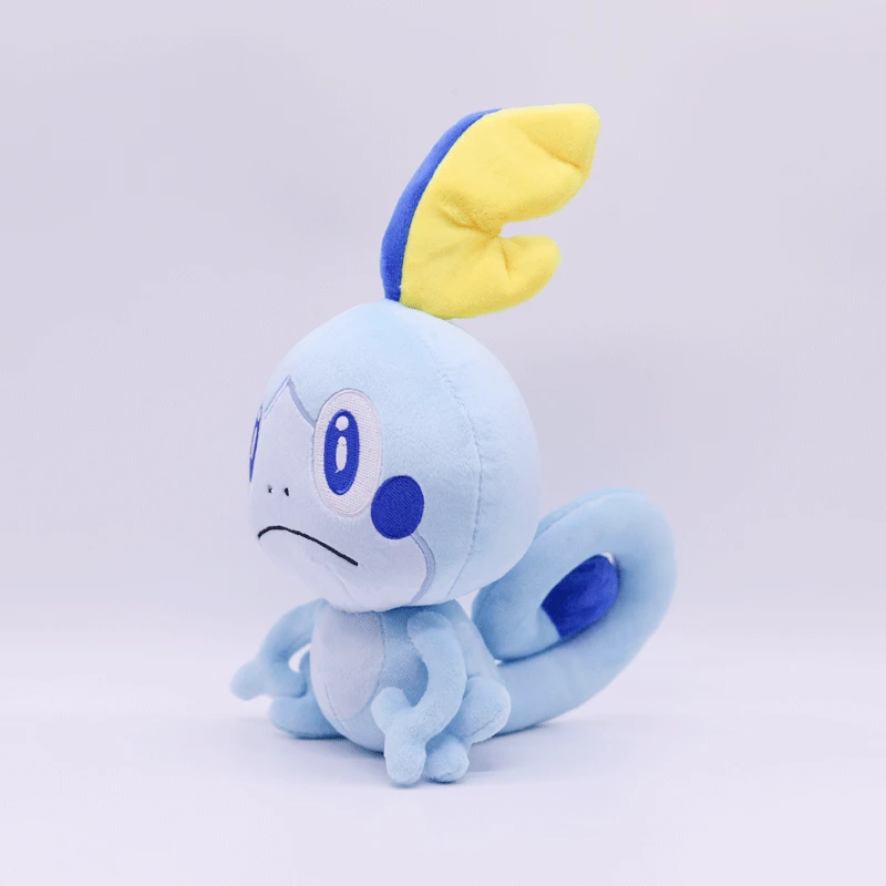 Takara Tomy плюшевая кукла Покемон 3 шт./компл. s Мягкие щит меч Grookey Sobble Scorbunny игрушка в виде фигурки; высота каблука 18 см