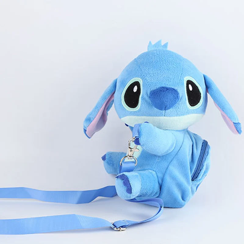 Плюшевая сумка Disney Stitch рюкзак с Микки Маусом для детей Детский девочек детские