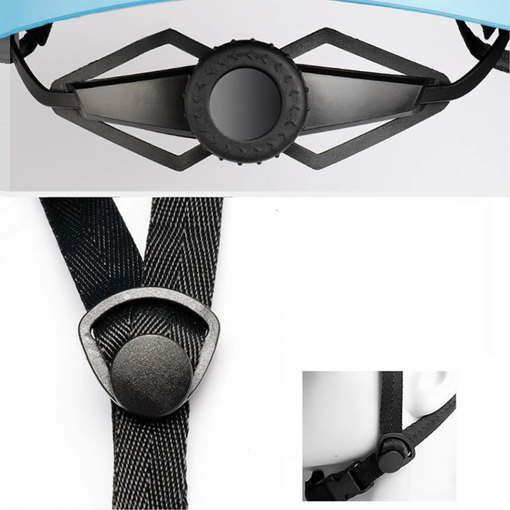 Climbing Helmet Height Endurance Scaffolding Work Safety Helmet Hard Hat With Adjustable Chin Strap Climbing Accesso