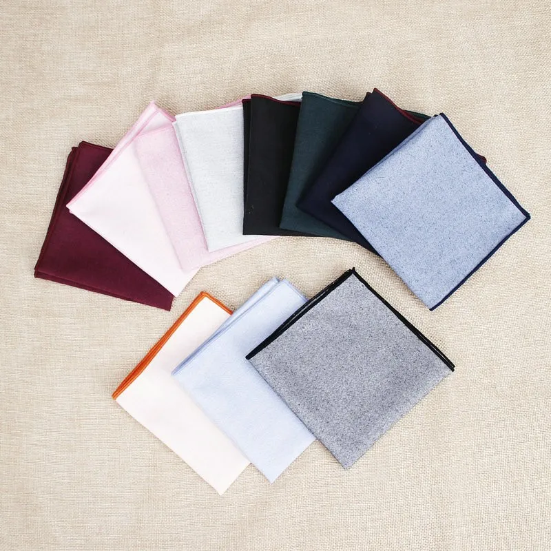 Модный Новый Мужской винтажный однотонный розовый Новинка Карманный квадратный платок для мужских