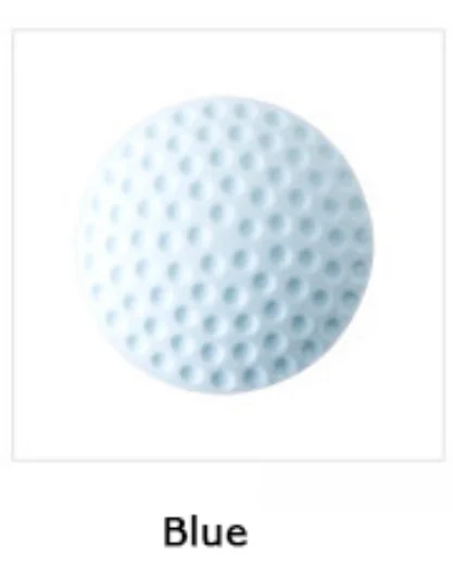 1pcs Blue 1 шт. стены утолщение немой дверные решетки моделирование резиновое крыло дверной замок с ручкой после Защитная настенная панель - Цвет: 1pcs Blue