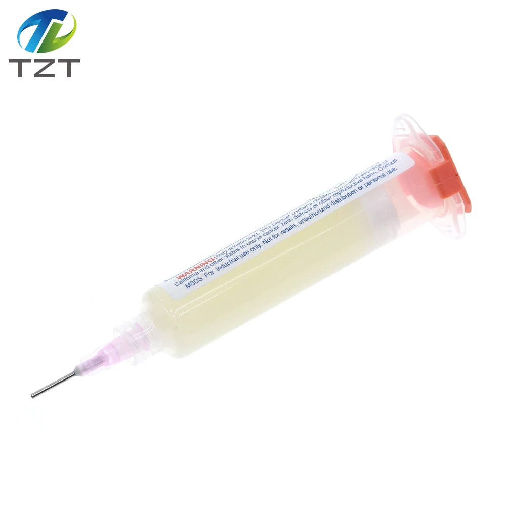 TZT Advanced BGA SMD паяльная паста флюс смазка объемом 10cc NC 559 ASM UV 559|Интегральные схемы| |