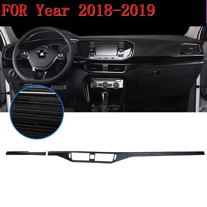 Car Cup Window Door Interior Promote Automobile Chromium Modified Decoration Covers Parts Mouldings 18 19 FOR Volkswagen Tayron - Color Name: Version H