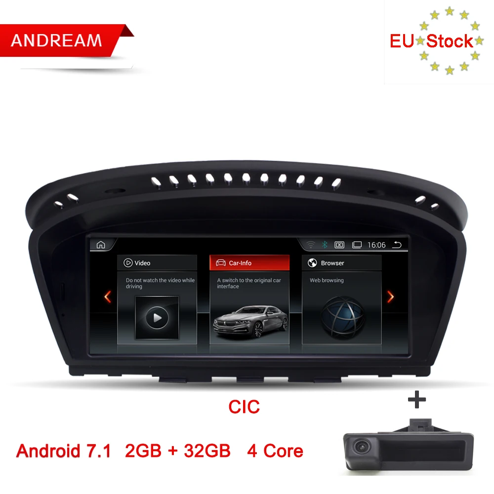 Andream 8 &quotAndroid 7 1 ips ID6 Интерфейс Автомобильный мультимедийный плеер для BMW серий 3 5