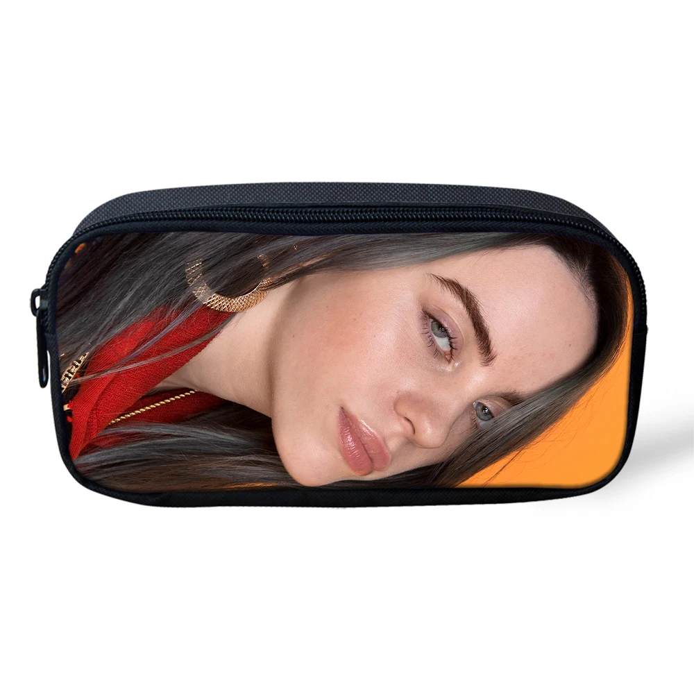 CDGX2030K Косметичка Billie Eilish, пенал для карандашей, сумка для девочек-подростков, пенал для карандашей, детские школьные принадлежности, коробка для хранения канцелярских принадлежностей - Цвет: CDGX2030K