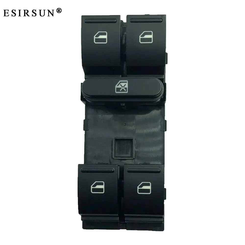Переключатель Стеклоподъемника ESIRSUN для VW Passat B6 Golf 5/6 Jetta Tiguan CC Rabbit Caddy GTI Eos