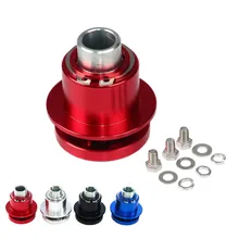 360 комплект быстроразъемных разъемов для рулевого колеса, 3 отверстия, съемные аксессуары для автомобиля