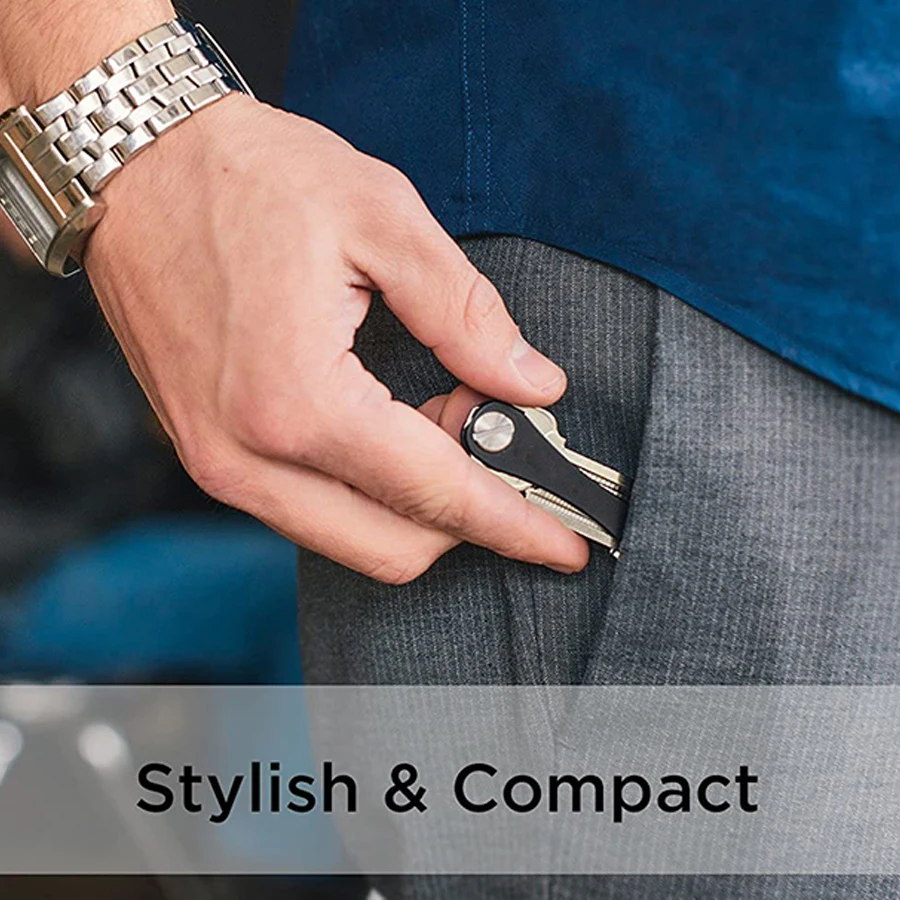 EDC Smart Keys Holder Wallet Door Keys Holder Metal Keychain for Car Pocket Tools Metal Compact Key Organizers