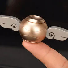 1 шт Спиннер «Купидон золотые вентиляторы фиджет-Спиннер игрушки пирсинг сердце ручной фиджет Спиннер ADHD, игрушка для снятия стресса, для повседневного использования, подарок