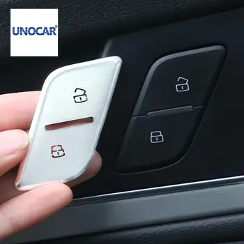 

Car styling For 18-20 Audi Q5L door unlocking button decoration patch, interior modification and upgrading products
