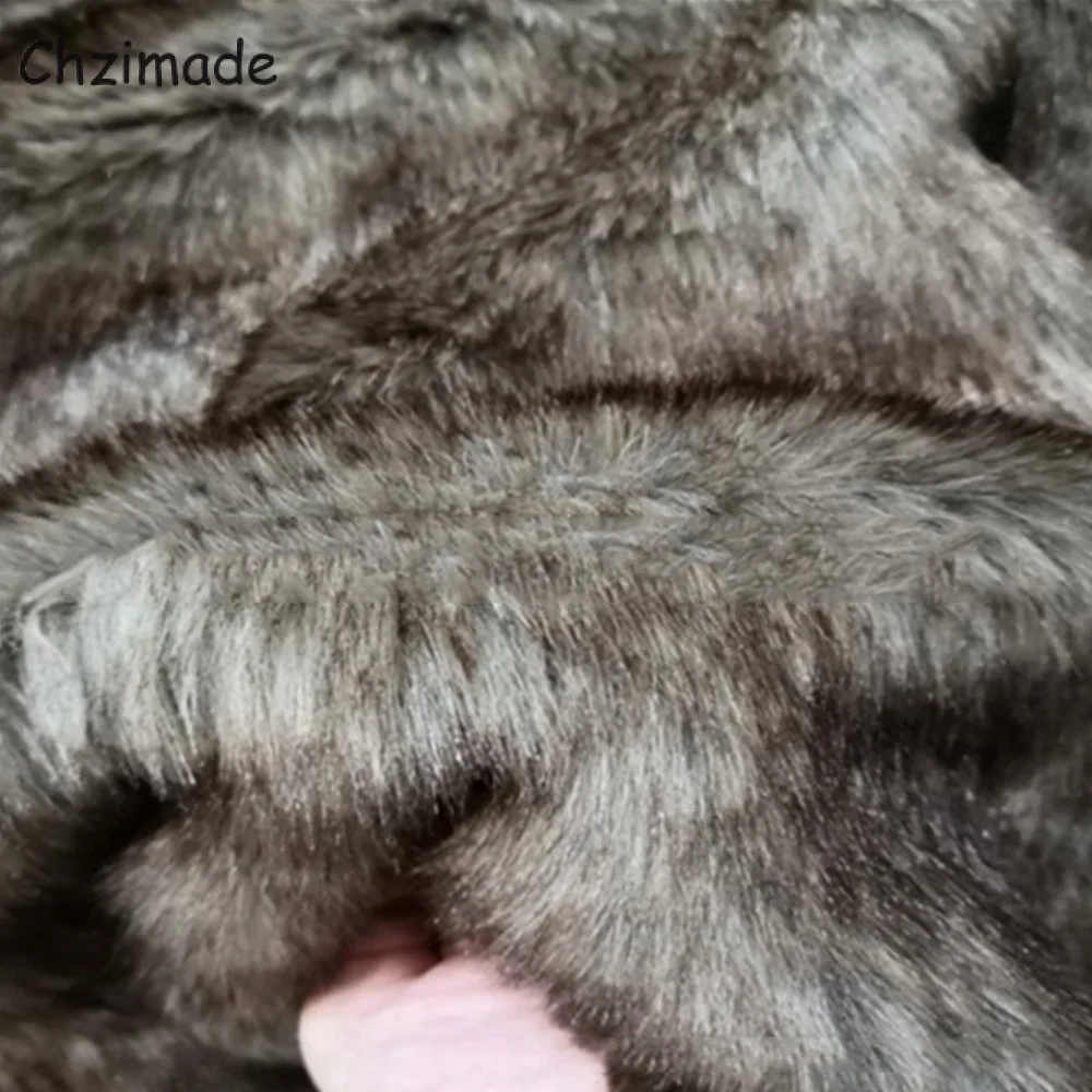 Long Hair Faux Fur Fabric 5