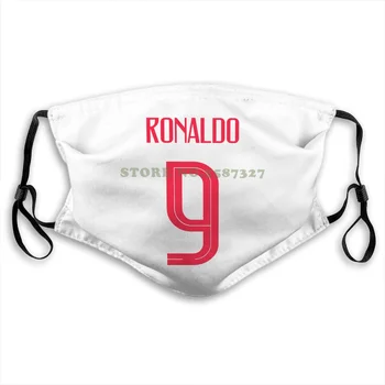 

Face Mask Brazil Ronaldo Number 9 Sleeve Light Russia World Match Cup Newest 10 Colors Fans Footballer Short Print Diy Masks