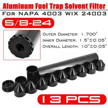 

13Pcs Aluminum Fuel Trap Solvent Filter for NAPA 4003 WIX 24003 Filters
