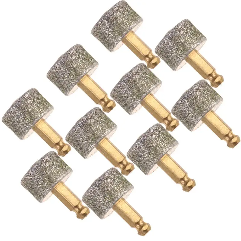 10 Uds lima de uñas para mascotas cabeza de reemplazo Nailclippers Pet de rueda de punta de uña aseo herramienta