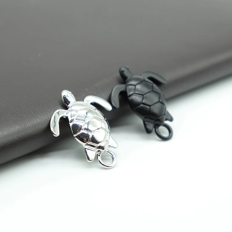 Metal Accessories for Jewelry Making DIY Tortoise Charm