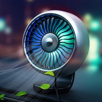 

Car Multi-Function Fan Air Conditioning Wind Regulation Expansion Car USB Air Outlet Center Console Mini Fan For Car Home Office