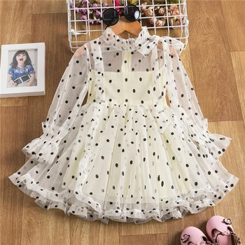 Cute Girls Dress 2020 New Summer Girls Clothes Flower Princess Dress Children Summer Clothes Baby Girls Dress Casual Wear 3 8Y 1