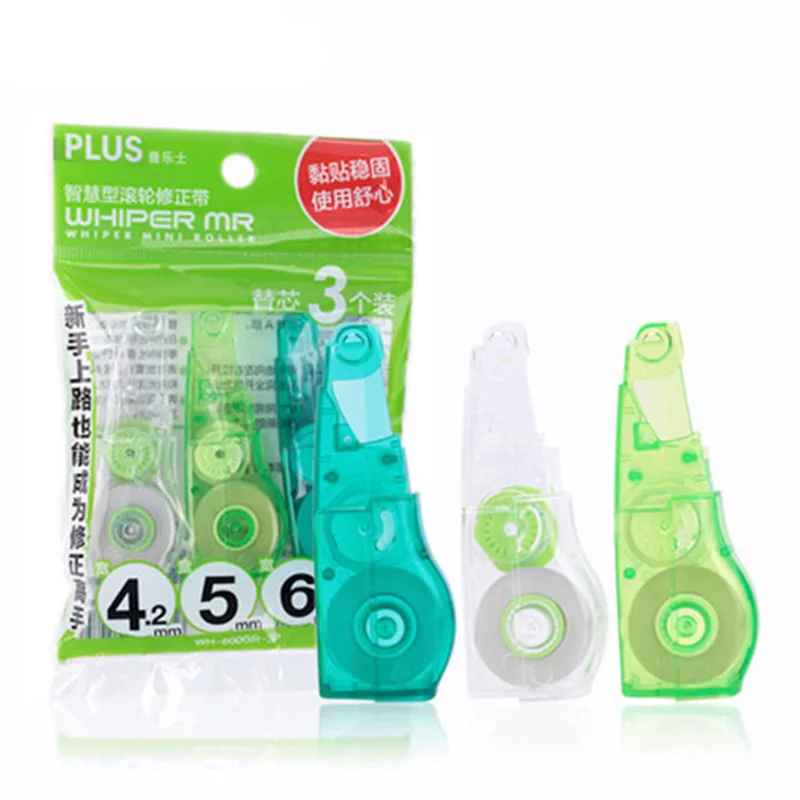 3pcs/pack 5mm*6m Cute Replaceable Correction Tape Japanese Stationery