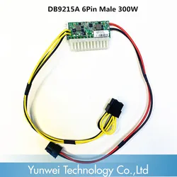 Mini ITX PSU Pico pour ordinateur publicitaire, puissance élevée 12V, 6 broches, DB9215A 300W DC, DC ATX 