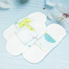 

2Pcs/lot 190mm Reusable Menstrual Pads Cotton Pad Washable Sanitary Pads Cloth Soft Panty Liner Women Napkin Feminine Hygiene