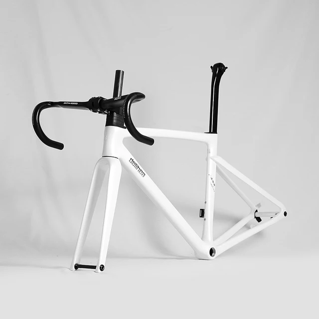 DELIHEA 2021 Full Internal Routing Climbing Carbon Road Bike Frame Handlebar+Stem REST II Tank 