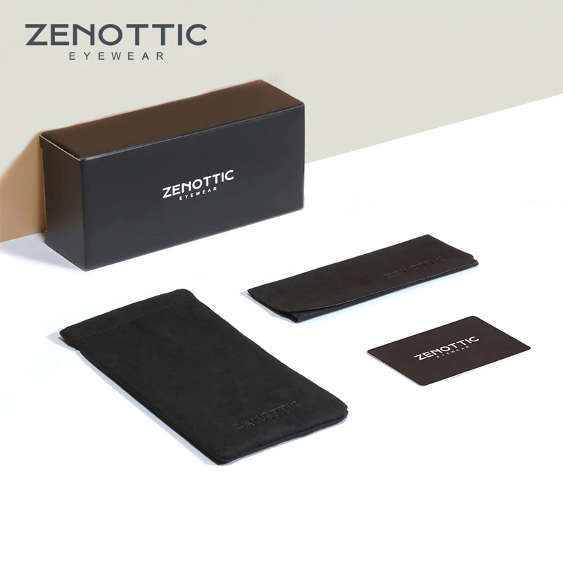 ZENOTTIC Fashion Anti Blue Light Blocking Computer Glasses for Metal Round Anti-Blue Ray Goggles Women Men Eyeglasses Frame