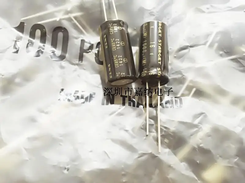 10 шт. ELNA STARGET 16V1000UF 12.5x25 мм стержень 1000 мкФ 16V черный золотой мкФ/16V фильтр аудио