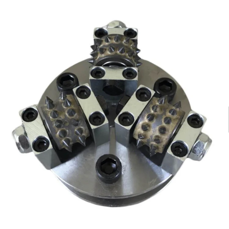BH01 Carbide Tips Bush Hammer Roller Two Rows Diamond Bush Hammer 30 Teeth Litchi Surface and Concrete Floor Grinding 12PCS